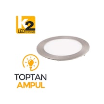 K2 Kdl403S 22Watt S/A Saten Kasa Slim Led Panel