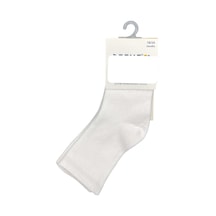 Defne Baby 3lü Bebek Çorabı K038-23 Beyaz