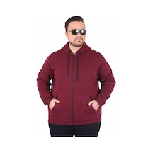 Starbattal Büyük Beden Unisex Kapüşonlu 3ip Sweat 11701 Murdum Murdum