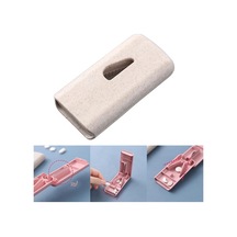 Pazly Suntek Kutulu Küçük Kırıcı Kesici Hap Dağıtıcı Bej Pq Bej