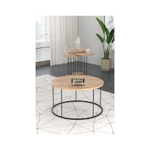 Orta Sehpa Ve Zigon Sehpa Terra 4 Lü Set Ceviz Atlantik