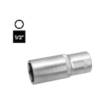 6458 Altı Köşe 1/2" Uzun Derin Lokma Anahtar 24 Mm