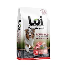Loi Hipoalerjenik Kuzu Etli Yetişkin Köpek Maması 15 KG