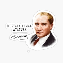Gazi Mustafa Kemal Atatürk Sticker Yapıştırması