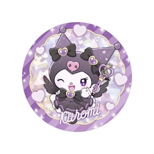 Kuromi Yuvarlak Pasta Yenilebilir Resim Baskı 20 Cm