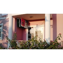 Asansörlü Çamaşır Askısı Tavan Tipi 5 Çubuk 200 CM Beyaz