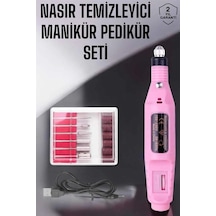 Protez Tırnak Manikür Ve Pedikür Seti Elektrikli -