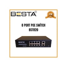 8 Port Poe Switch Bst820
