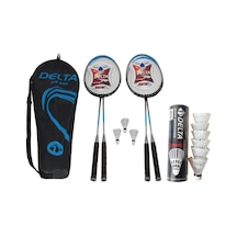 4 Adet Badminton Raketi + Badminton Çantası + 9 Adet Badminton Topu Seti