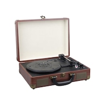 Magicvoice Pu16 Retro Vintage Çanta Pikap - Radyo - Bluetooth - Usb Mp3 Çalar