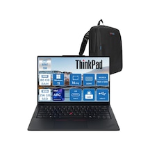 Lenovo ThinkPad E14 Gen 7 21SX007CTXH21 Ultra 7 255H 80 GB 256 GB SSD 14" W11H Dizüstü Bilgisayar + Zetta Çanta