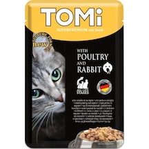 Tomi - 398 - Kedi Kümes Hayvanı & Tavşan Pouch - Flzdgnkr - Mama 100gr