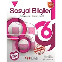 6. Sınıf Sosyal Bilgiler Konu Kitabı  -  Aysun Şengül  -  Nitelik Yayınları