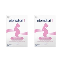 Bayer Elenatal-1 Multivitamin Mineral ve Metafolin İçeren Takviye Edici Gıda 2x30 Tablet