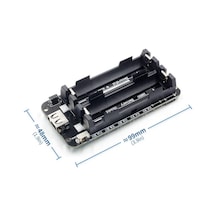 Alkatronik-2X 18650 Pil Şarj Kartı V8 Battery Shield Lityum Li-On Powerbank