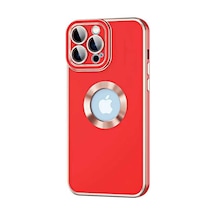 Apple Uyumlu iPhone 12 Pro Max Tchs Kongo Kılıf-kırmızı Kirmizi