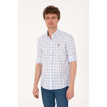 U.s. Polo Assn. Erkek Mavi Gömlek Desenli 50306348-vr036 Mavi U.s. Polo Assn. Erkek Mavi Gömlek Desenli 50306348-vr036 Mavi
