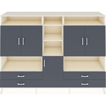 Hyperion Dolap 12 Raflı 4 Çekmeceli 5 Kapaklı 220x44x163 Aytaşı-a Aytaşı-antrasit Hyperion Dolap 12 Raflı 4 Çekmeceli 5 Kapaklı 220x44x163 Aytaşı-a Aytaşı-antrasit