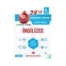 Nartest Yayınları 8. Sınıf İngilizce Nar Tanesi Nartest 24 Deneme