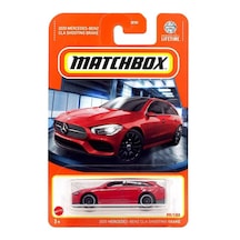 Matchbox 2020 Mercedes-benz Cla Shooting Brake - Kırmızı 1/64 Yurt Dışı Uzun Kartonet Kırmızı