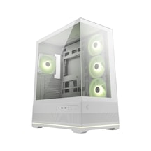 Mag Pano 110r Pz White Mid-tower Oyun Bilgisayarı Kasası 400 Mm Uzunluğa Kadar Gpu'ları Katkı Sağlar, Çı