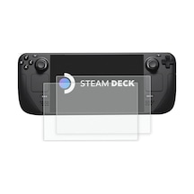 Steam Deck Oyun Konsolu 9h Nano Uyumlu Temperli Cam Ekran Koruyucu-2 Adet