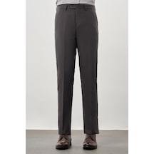İmza Antrasit Düz Bez Ayağı Esnek Yan Cep Slim Fit Classic Pantolon 1003245207 071 Antrasit