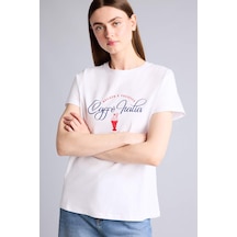 Defacto Regular Fıt Bisiklet Yaka Slogan Baskılı Penye Kısa Kollu Tişört H8703ax26smwt34 Beyaz-wt34 Defacto Regular Fıt Bisiklet Yaka Slogan Baskılı Penye Kısa Kollu Tişört H8703ax26smwt34 Beyaz-wt34