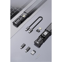 Cep Tipi 60w Bas Aç Type-c, İphone Şarj, Micro Usb Hızlı Şarj Data Kablo Seti