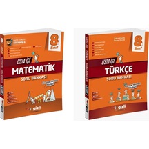 Gizli 2025 8. Sınıf Lgs Matematik + Türkçe Usta İşi Soru + Kavram Haritası Seti 2 Kitap
