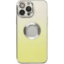 Apple İphone 13 Pro Kılıf Best Silikon - Sarı Çok Renkli