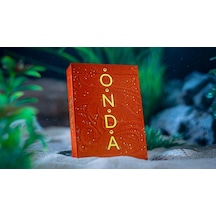 Onda V2 By Jocu Oyun İskambil Kartı - Kırmızı Coral