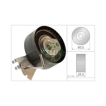 V Kayış Gergi Rulmanı - Fiat Fiorino, Qubo - Sch-ina-531057210