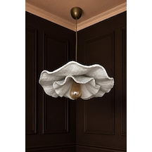 Lioraa Lighting Flora Mono 45 Cm Sarkıt Avize Kırık Beyaz