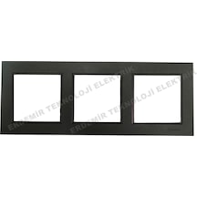 Makel Krf 56 050 703 Karea Üçlü 3lü Çerçeve Füme