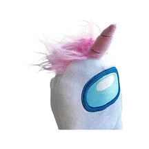 Yume Among Us Unicorn Şapkalı Beyaz Pelüş Figür 30 Cm Toys Açık Bej