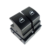 Skoda Fabia Sol Ön İkili Cam Açma Düğmesi Anahtarı 2008-2014