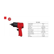 Os-1240 1/2'' Havalı Somun Sıkma-sökme