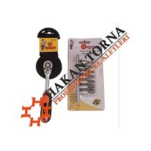 Rico 1/4 Küçük Torx Lokmalı Allen Seti Takımı  Ve 1/4 Lokma Cırcı