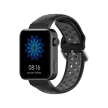 Xiaomi Watch / Huawei Honor S1 18mm İki Renkli Spor Saat Kordonu