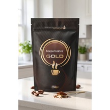 Gold Granül Kahve 250 Gr Hazır Kahve Pratik Çözünebilir Instant Coffee Folyo Paket