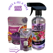 Auto Deepen 3lü Egzotik Oto Koku Ve Oda Koku Seti Jel Koku&sprey500ml&asma Koku 001
