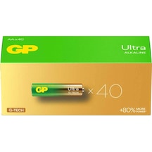 Gp Ultra Alkalin Aa Kalem Pil 40'lı Paket