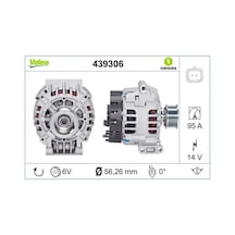 Dacia Logan Sarj Dinamosu 1.4 2005-2012 Valeo 439306