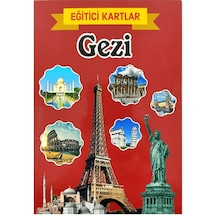 Gezi Eğitici Oyun Kartları - Etkinlik Kartları