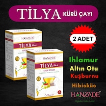 Tilya Kürü Form Çayı Kuşburnu Altın Otu Ihlamur 20 Süzen 2 Adet