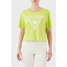 Guess Bayan Crop E02ı01 Ja914 G8bu Fıstık Yeşil Fıstık Yeşil