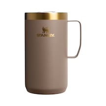 Stanley The Everyday Camp Mug 0.74l / 24oz Box Espresso Gold Termos-32966 Kahverengi