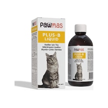 Pawmas Plus-b Liquid Kediler İçin Tüy Dökülmesini Azaltıcı Biyotin Ve Çinko Damlası 50 Ml 295-75000.01