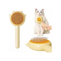 Kedi Ve Köpekler Için Pati Görünümlü Tüy Toplama Tarağı Ergonomik Kolay Temizlenen Fırça